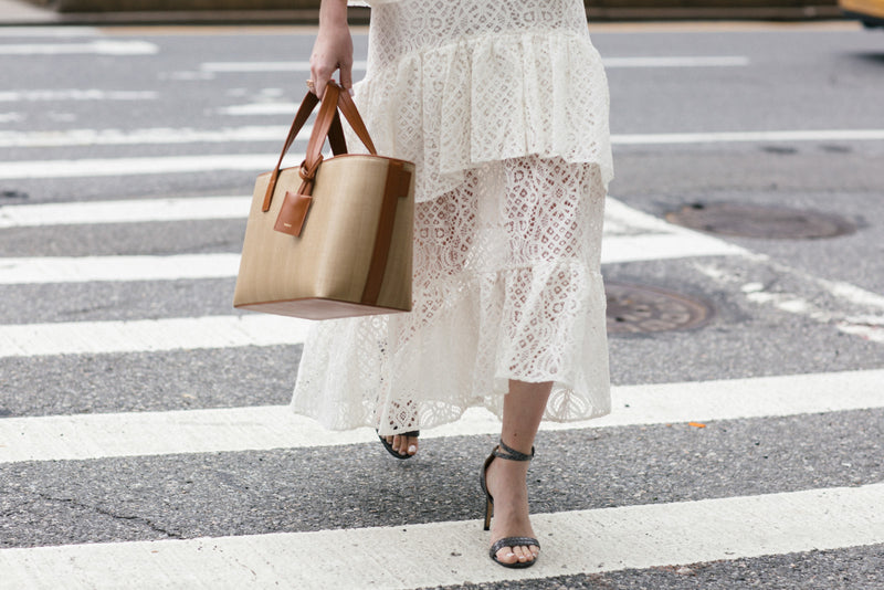 Off-the-Shoulder White Lace Dress