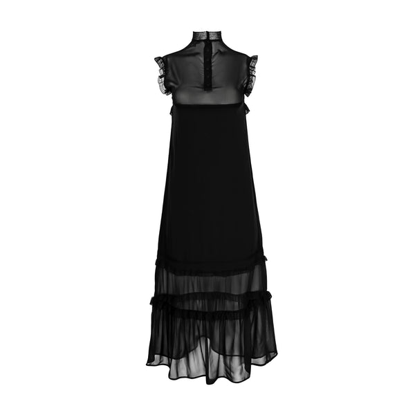 Sheer Black Dress by MAISON PERE
